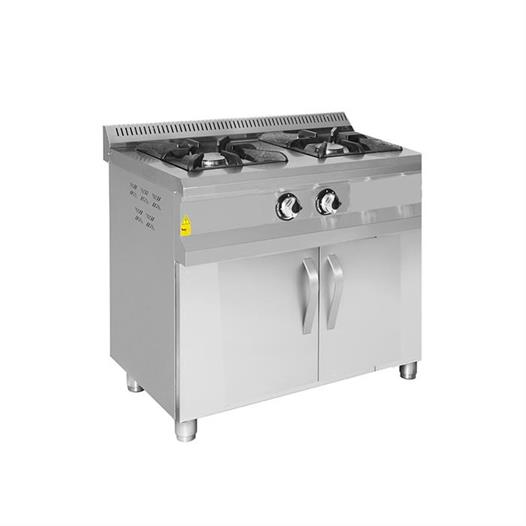 CSA Karacasan 100x60 Cm Tüplü 2 Li Dolaplı Ocak