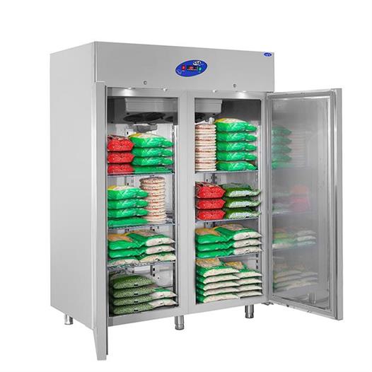 CSA Karacasan 1200 Lt Dik Tip Çift Kapılı Buzdolabı(430 Çelik)