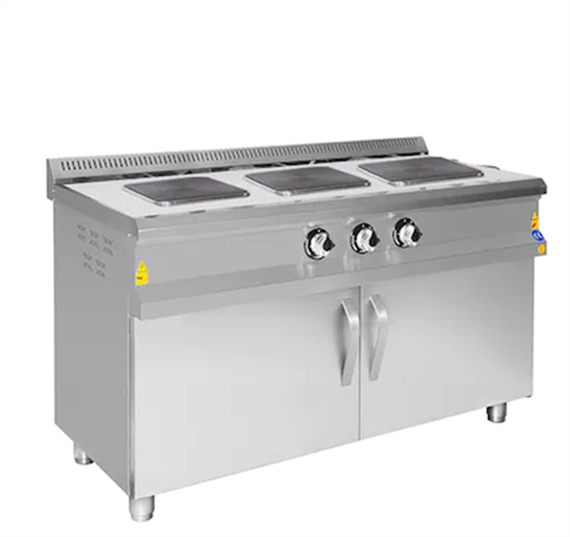 CSA Karacasan 140 Cm Elektrikli 3 Lü Dolaplı Ocak