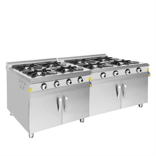 CSA Karacasan 200x100 Cm Tüplü 8 Li Dolaplı Ocak