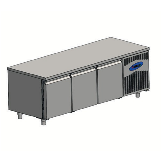 CSA Karacasan (304 Çelik) 615 Lt 200 cm Üç Kapılı Mangal Altı Kebap Dolabı