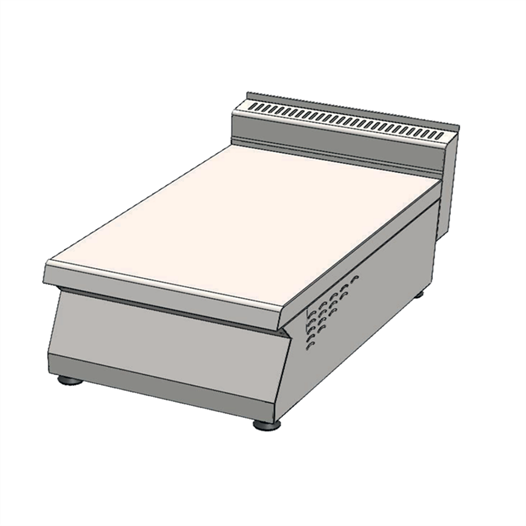 CSA Karacasan 40 cm 700 Seri Set Üstü Nötr Ara Tezgah