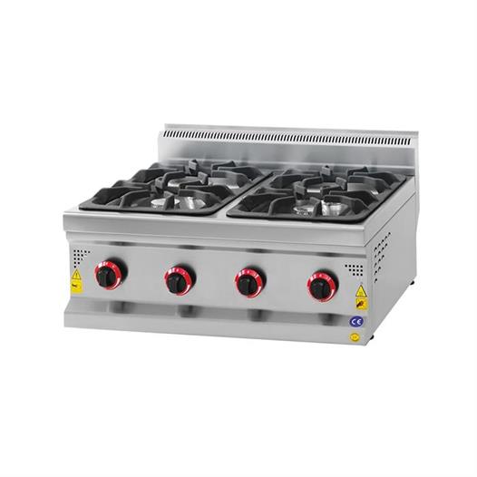 CSA Karacasan 700 Seri Set Üstü Doğalgazlı Dört Gözlü Ocak