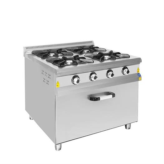 CSA Karacasan 80x80 Cm 4+1 Doğalgazlı Kuzine Ocak