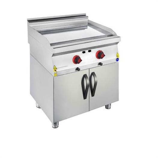 CSA Karacasan 900 Seri 80 cm Dolaplı Doğalgazlı Düz Pleyt Izgara(80x90x85Cm)