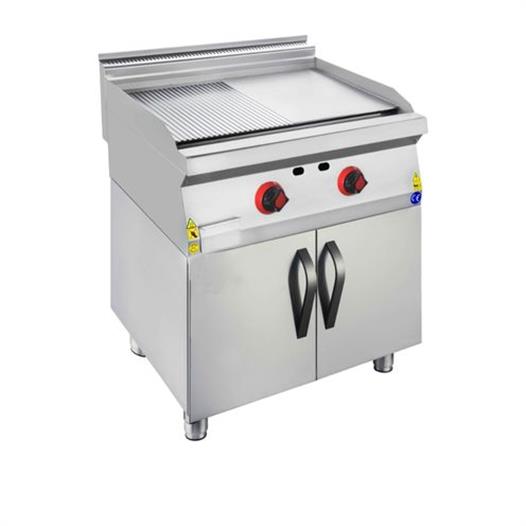 CSA Karacasan 900 Seri Dolaplı 80 cm Tüplü Yarı Kanallı Izgara(80x90x85Cm)