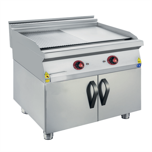 CSA Karacasan 900 Seri Dolaplı 80 cm Tüplü Yarı Kanallı Izgara(80x90x85Cm)