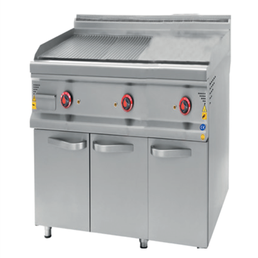 CSA Karacasan 900 Seri Dolaplı 120 cm Elektrikli Yarı Kanallı Izgara 120x90x85Cm