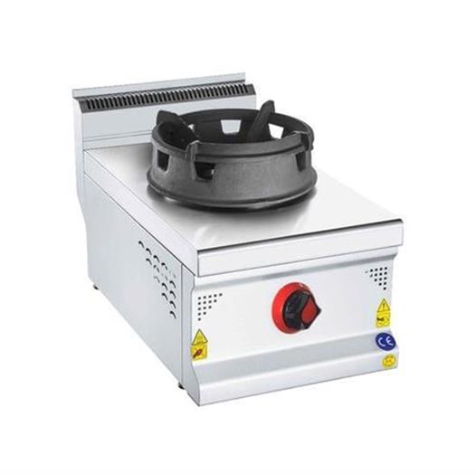 CSA Karacasan 900 Seri Set Üstü 40 cm Tek Gözlü Tüplü Wok Ocak