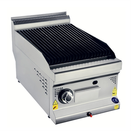 CSA Karacasan 900 Seri Set Üstü 40 cm Tüplü Sulu Döküm Izgara 40x90x85Cm