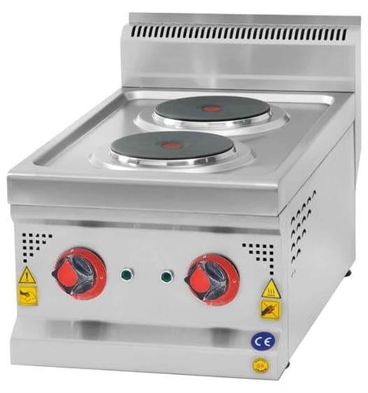 CSA Karacasan 900 Seri Set Üstü 40 cm 2 Gözlü Elektrikli Ocak