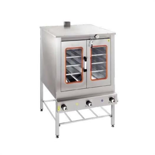 CSA Karacasan Çift Kapılı 100x100Cm Tüplü Pasta Börek Fırını