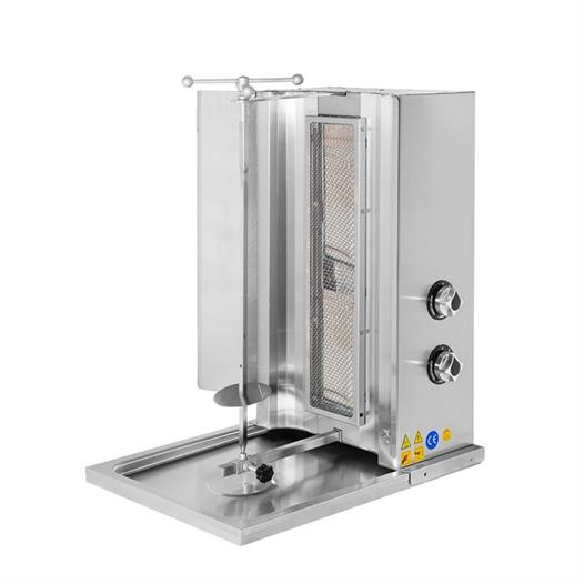 CSA Karacasan Doğalgazlı 2 Radyanlı Döner Ocağı Makinesi