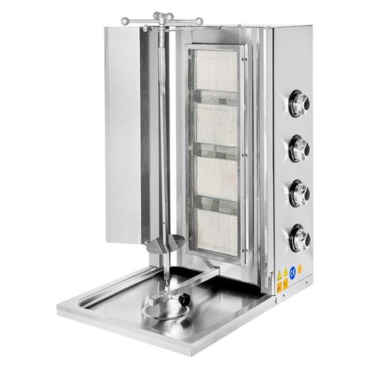 CSA Karacasan Tüplü 4 Radyanlı Döner Ocağı Makinesi