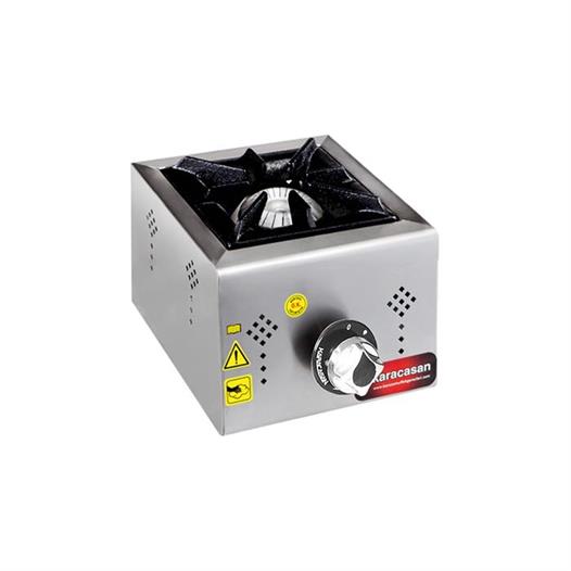 CSA Karacasan Tüplü Tekli 1 Gözlü Mini Set Üstü Ocak