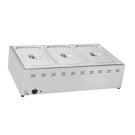 CSA Karacasan Tip Elektrikli Set Üstü 3 Gözlü Sos Benmari