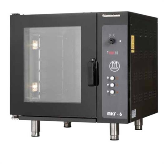 Maksan Elektrik Isıtmalı 6 Tepsili Konveksiyonlu Patiseri Fırın