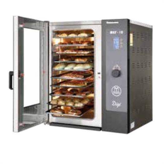 Maksan Elektrik Isıtmalı Dijital 10 Tepsili Konveksiyonlu Patiseri Fırın