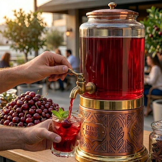 ORİ Vişne Aromalı Soğuk Şerbetlik İçecek Tozu 450 Gr