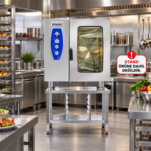 Öztiryakiler Elektrikli Konveksiyonlu Fırın GN 1/1 - 10 Tepsi 380V