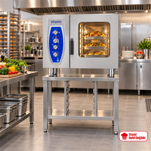 Öztiryakiler Elektrikli Konveksiyonlu Fırın GN 1/1 - 6 Tepsi 380V
