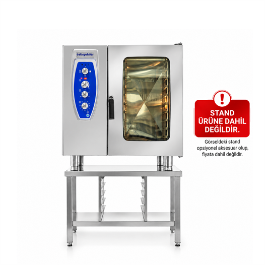 Öztiryakiler Elektrikli Konveksiyonlu Fırın GN 1/1 - 10 Tepsi 380V