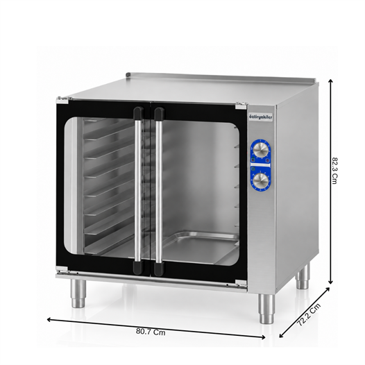 Öztiryakiler Mayalandırma Kabini 40x60 - 8 Tepsi Raylı 220V