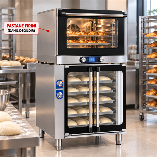 Öztiryakiler Mayalandırma Kabini 40x60 - 8 Tepsi Raylı 220V