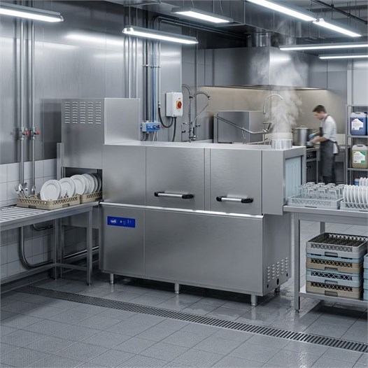 Öztiryakiler OBK 2000 Konveyör Tipi Bulaşık Makinesi (Kurutmalı – Sağ Girişli)