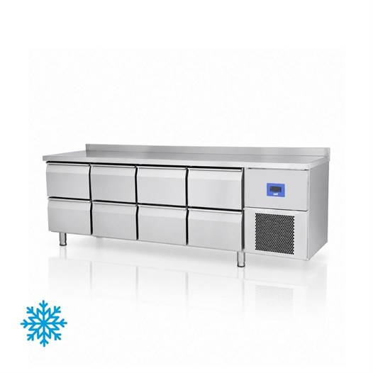 Öztiryakiler TAG 470 LMV 8 Çekmece Tezgah Tip Derin Dondurucu 625 Litre 430 Çelik