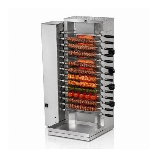Pimak Doğalgazlı Dönerli Kebap Makinası 4 Radyan