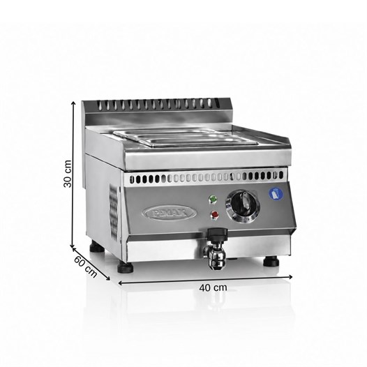 Pimak Elektrikli Bain Marie 600 Snack Seri Set Üstü 40 x 60 x 30 (cm)