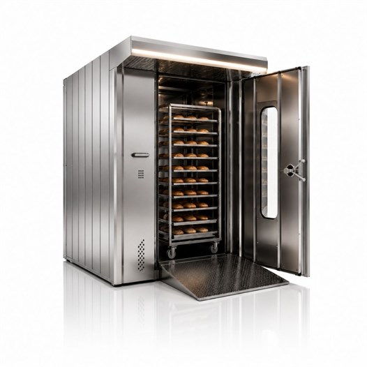 Pimak Elektrikli Döner Arabalı Ekmek Fırını 14 Tepsi 150 x 190 x 200 cm