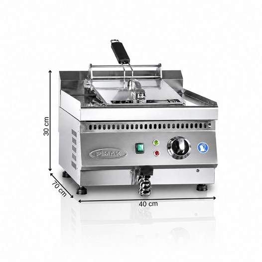 Pimak Elektrikli Fritöz 700 Seri 12 LT 40 x 70 x 30 (cm)