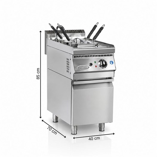 Pimak Elektrikli Makarna Haşlama 700 Seri10 LT Dolaplı 40 x 70 x 85 (cm)