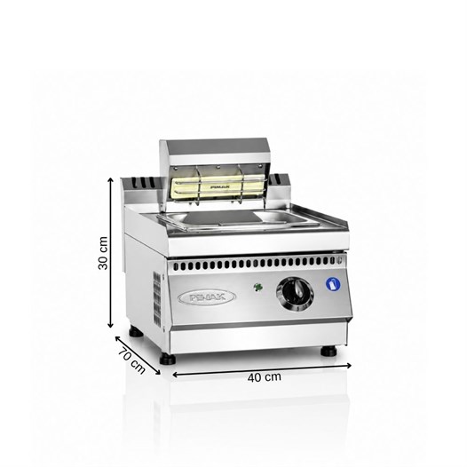 Pimak Elektrikli Patates Dinlendirme Makinesi 700 Seri 40x70x30 CM