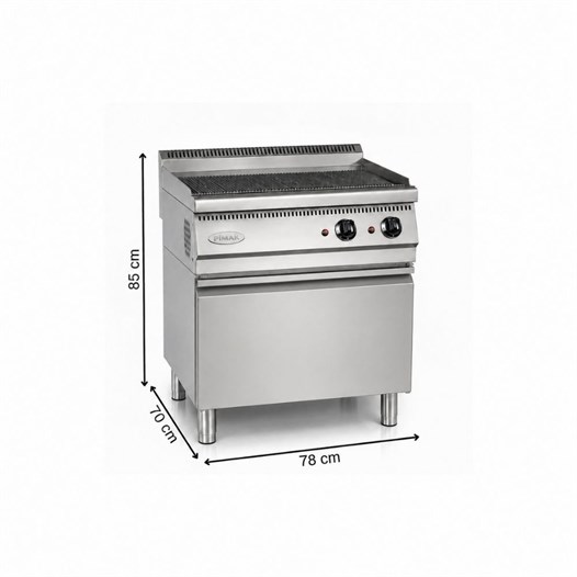 Pimak Lavtaşlı Izgara 700 Seri Doğalgazlı 80 x 70 x 85 (cm)