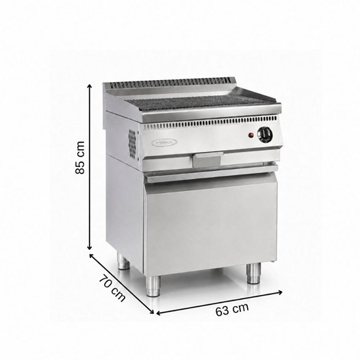 Pimak Lavtaşlı Izgara 700 Seri Tüplü 60 x 70 x 85 (cm)