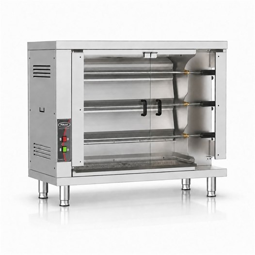 Pimak Radyanlı Piliç Çevirme Makinesi Doğalgazlı 18 Piliç