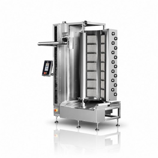 Pimak Robot Döner Makinaları 7+7 Radyanlı Doğalgazlı 370 Kg