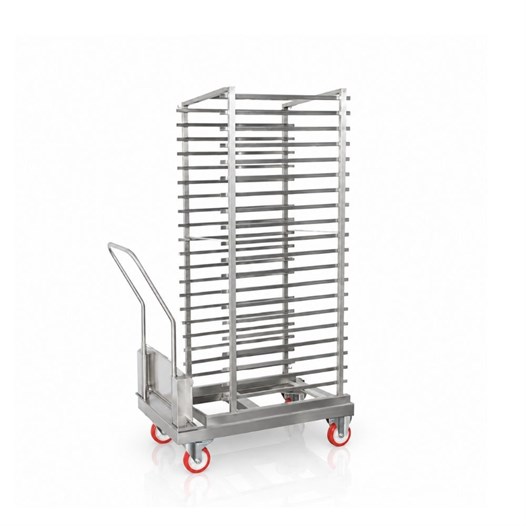 Pimak Tepsi Taşıma Raf + Araba 40 Tepsi 115 x 91 x 74,5 (cm)