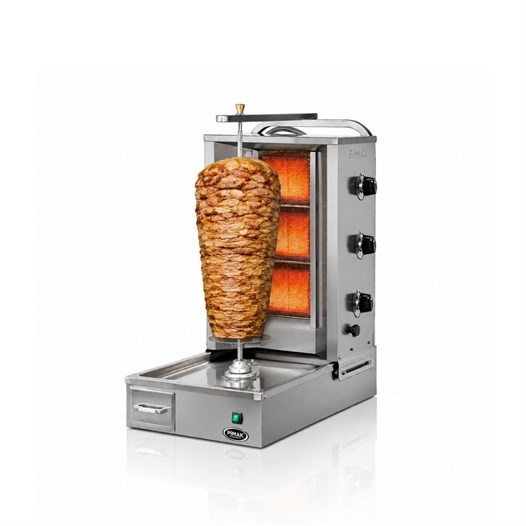 Pimak Tüplü Alt Motorlu Döner Makinası 3 Radyan