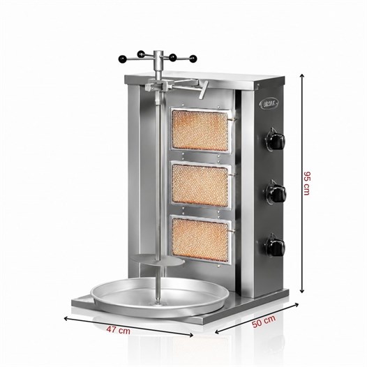 Pimak Tüplü Döner Makinesi 3 Radyan