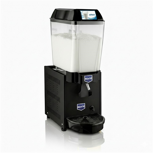 Remta 20 Litre Tekli Ayran Soğutucu Siyah - ST11