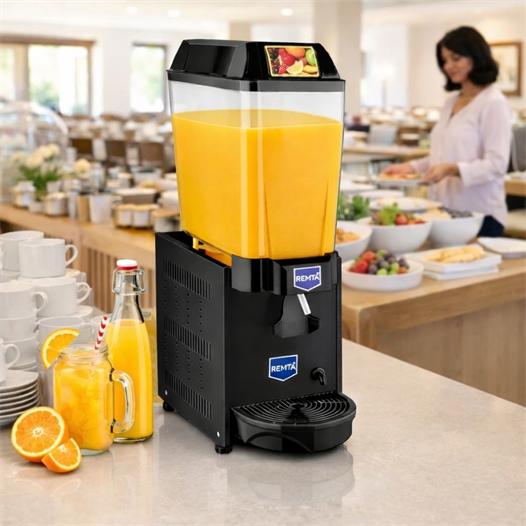Remta 20 Litre Tekli Şerbet Soğutucu Siyah - ST10