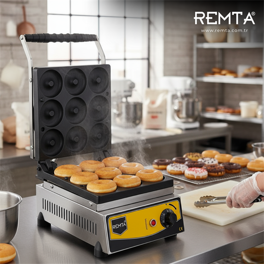 Remta 9lu Donut Makinesi Elektrikli