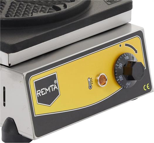 Remta Çiçek Model Waffle Makinası Elektrikli 21 cm