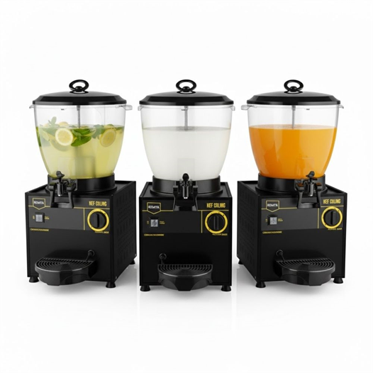 Remta Elegance ST25 16 Litre Şerbet ve Ayran Soğutucu - Siyah