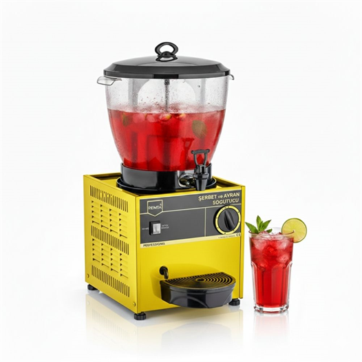 Remta Elegance ST25 16 Litre Şerbet ve Ayran Soğutucu - Sarı