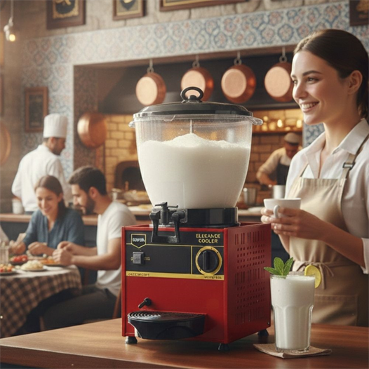 Remta Elegance ST25 16 Litre Şerbet ve Ayran Soğutucu - Kırmızı